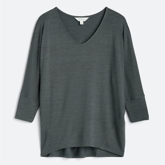 Market & Spruce Sweaters - Market & Spruce - Liraven V Neck Dolman Knit Top, Sweater, Size XXL. Grey NWOT